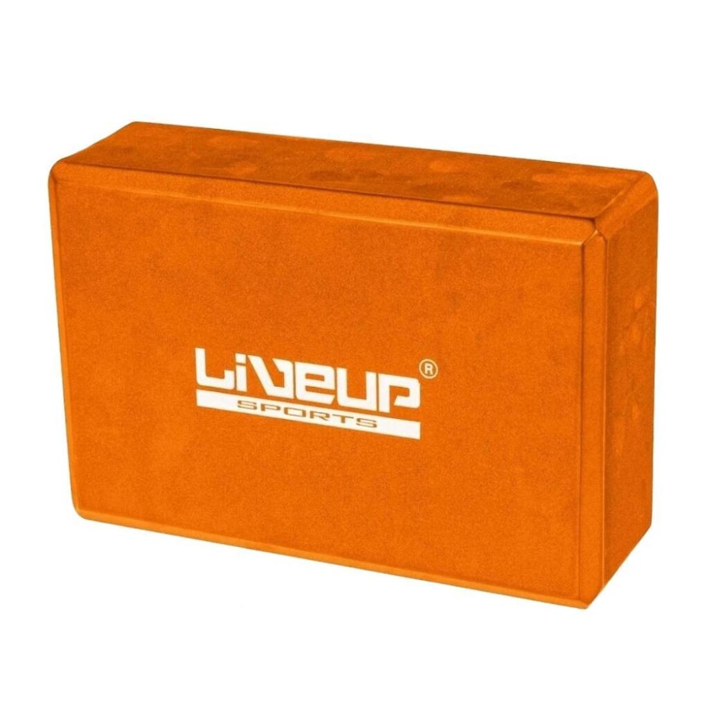 Bloco em Eva para Yoga e Pilates LS3233 Liveup Azul