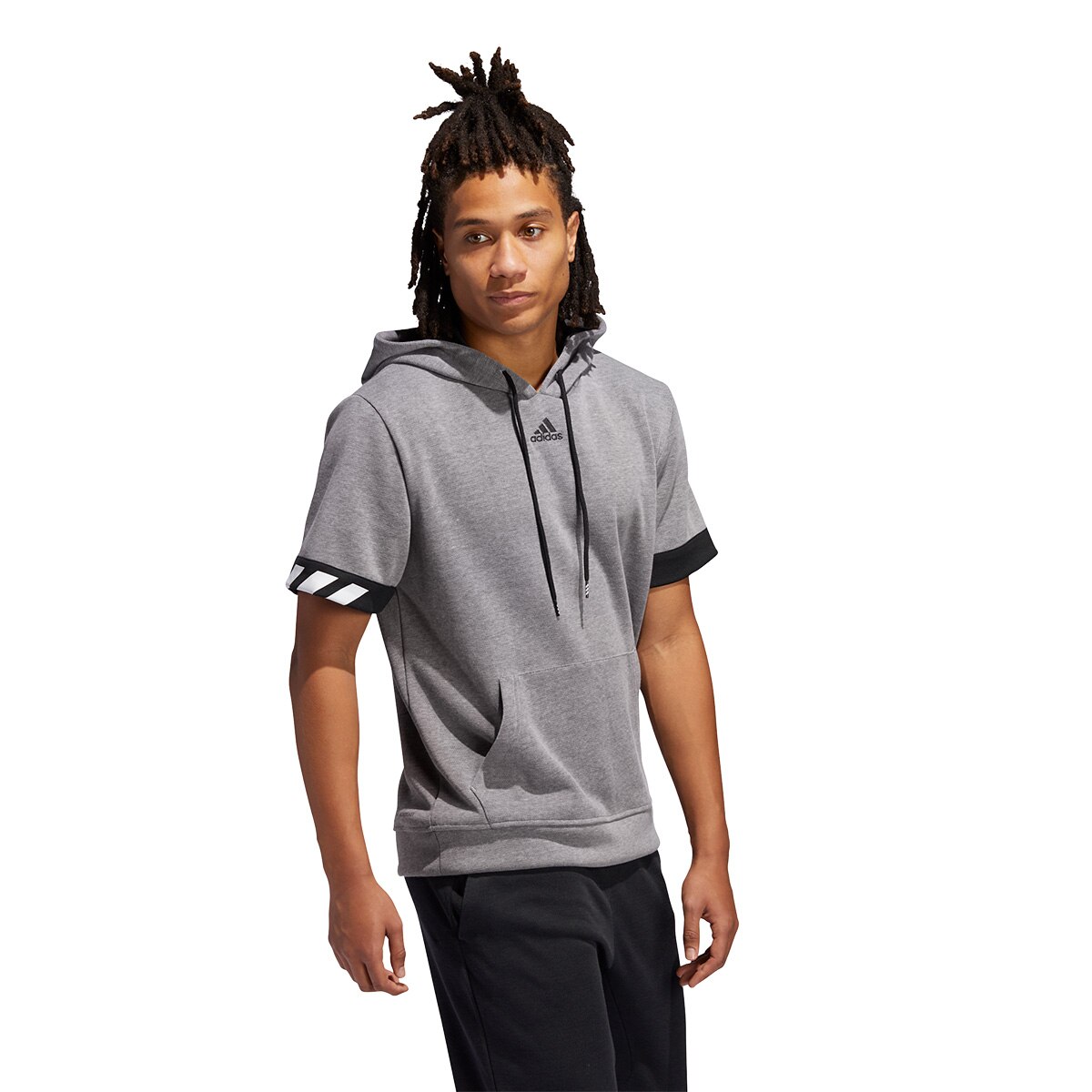 blusa adidas com capuz