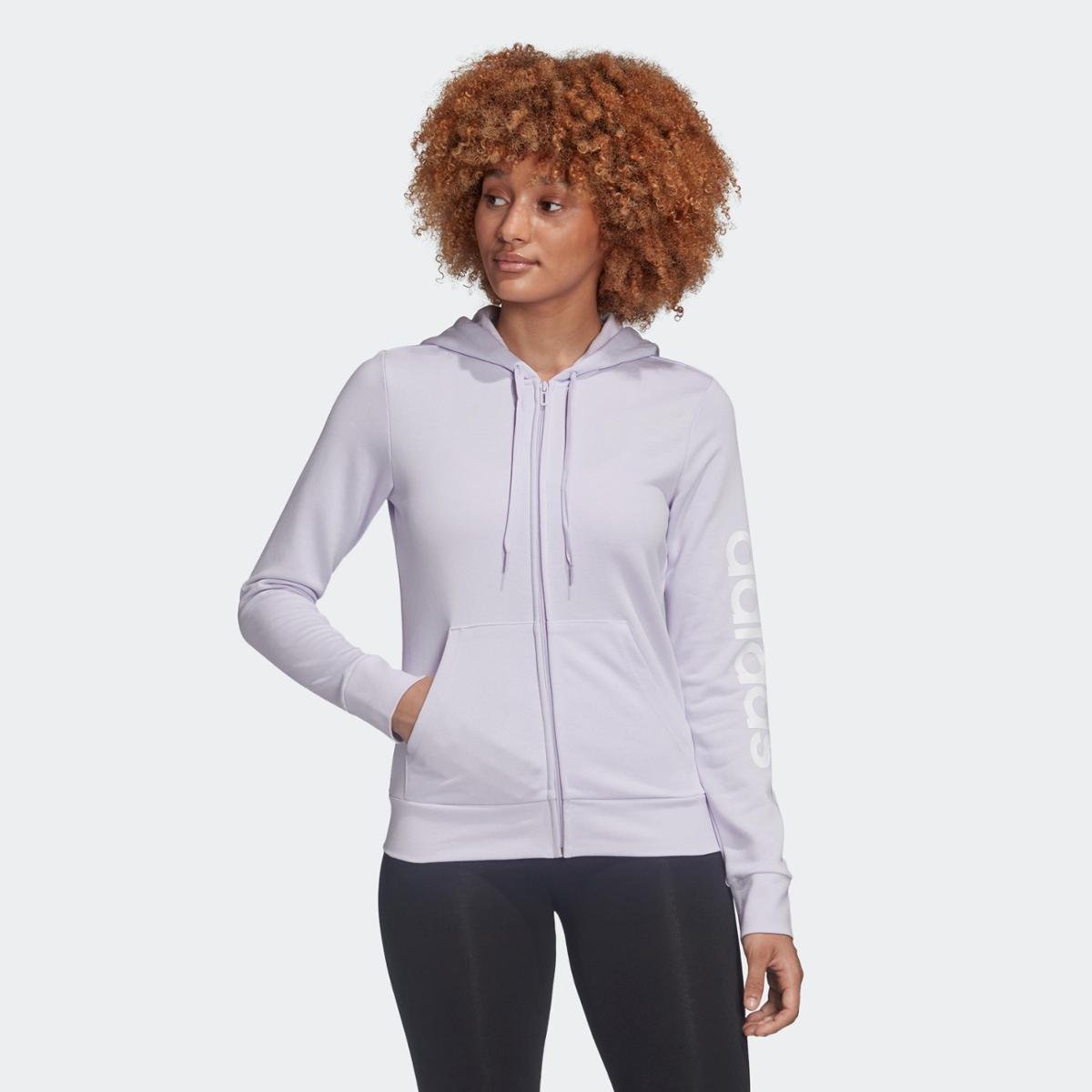 blusa capuz linear essentials