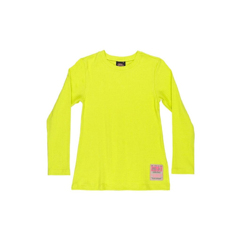 Blusa Alongada com Abertura Lateral Juvenil Gloss