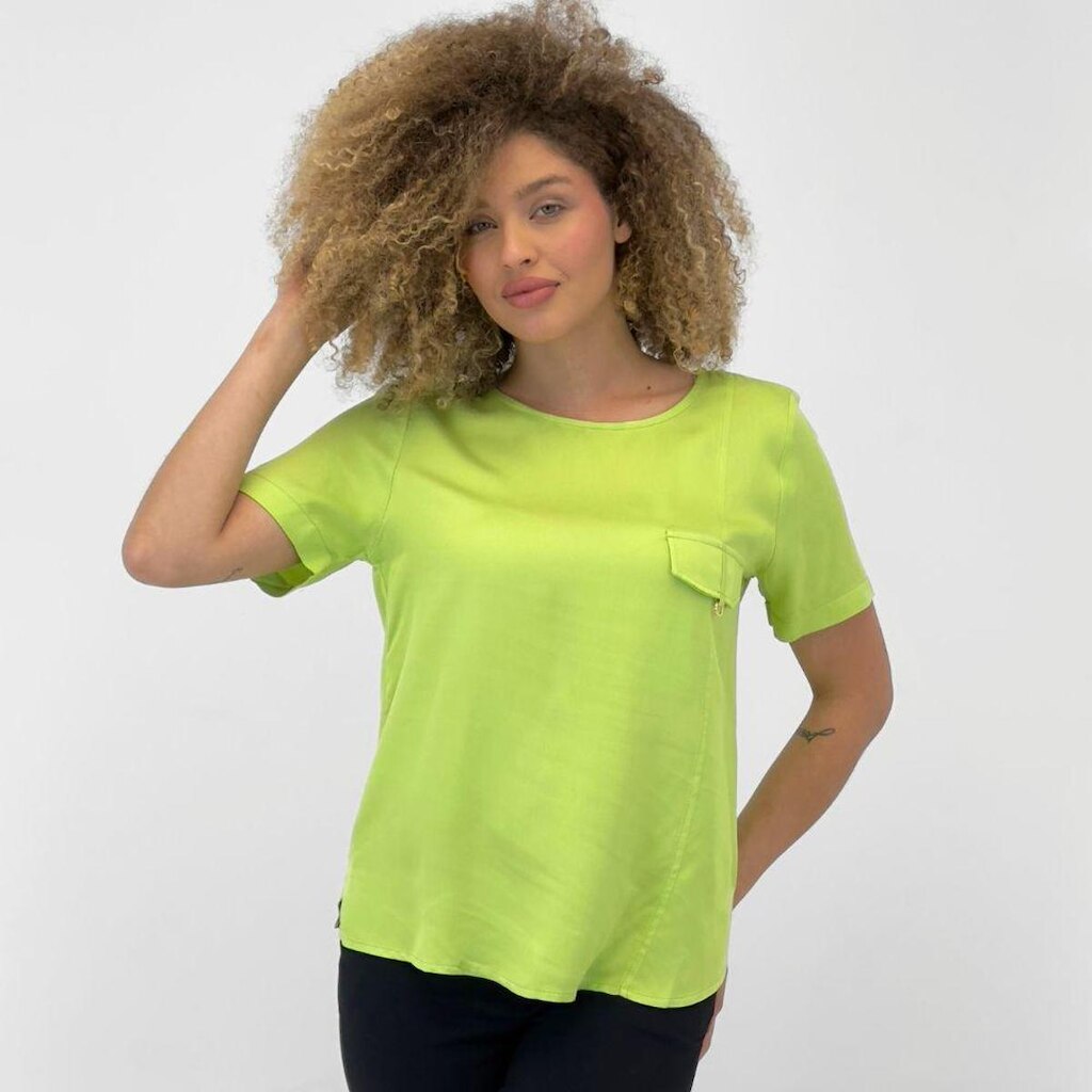 Blusa Alpelo Manga Curta Feminina
