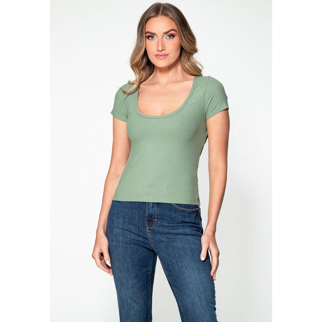 Blusa Argola Costas Aberta Guess Verde