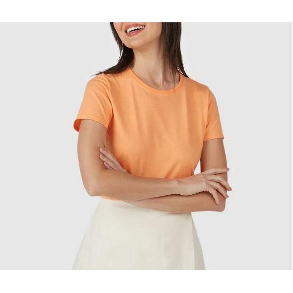 BLUSA BABY LOOK FEMININA EM ALGODÃO - MALWEE