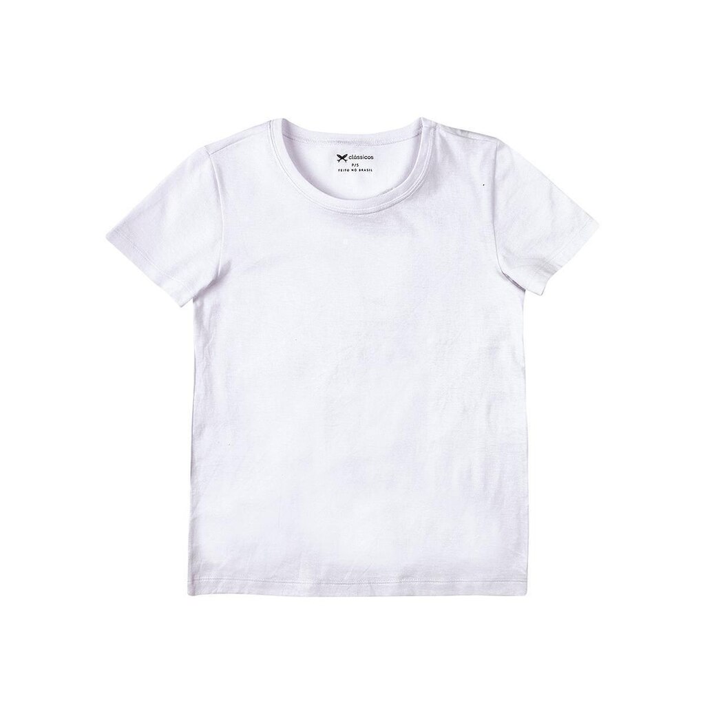 Blusa Básica Manga Curta Feminina