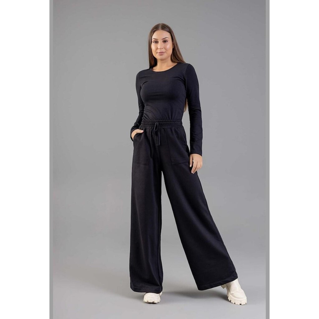 Blusa Básica Manga Longa Feminina em Cotton Just Basic