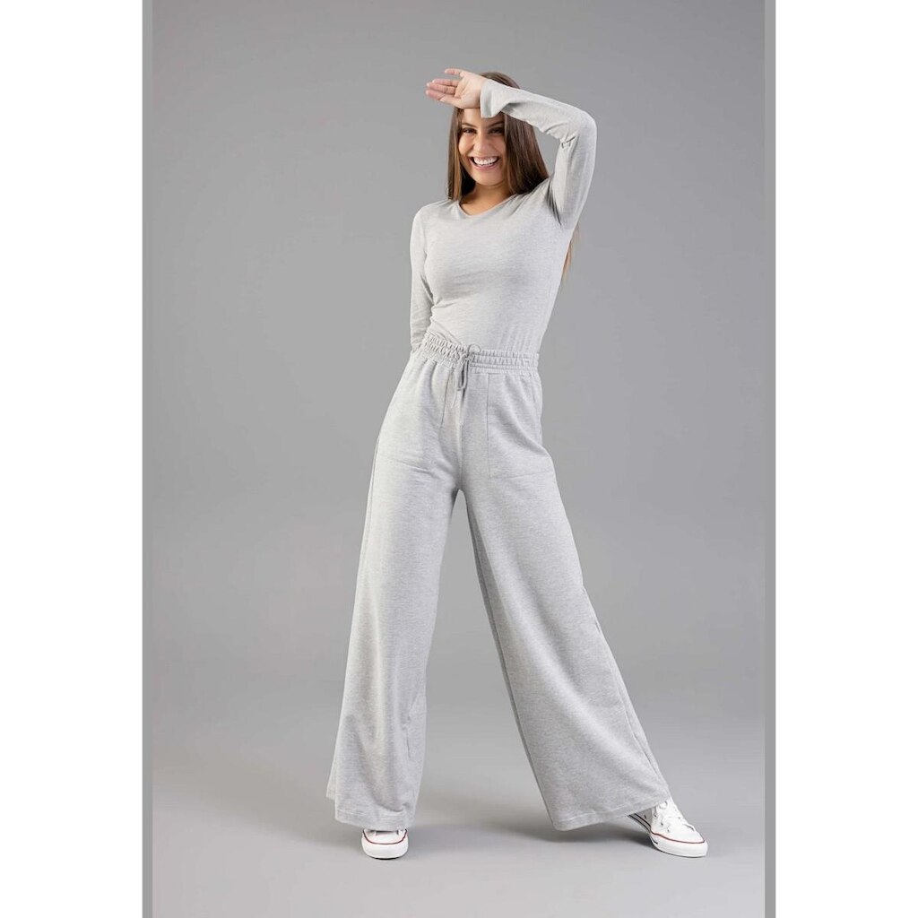Blusa Básica Manga Longa Feminina em Cotton Just Basic