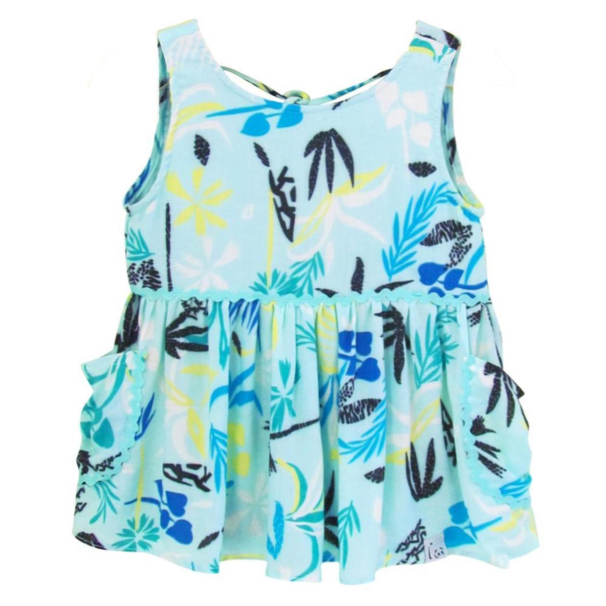 Blusa Bata Infantil Pandi Sianinha Amarilis Feminina - Verde água ...