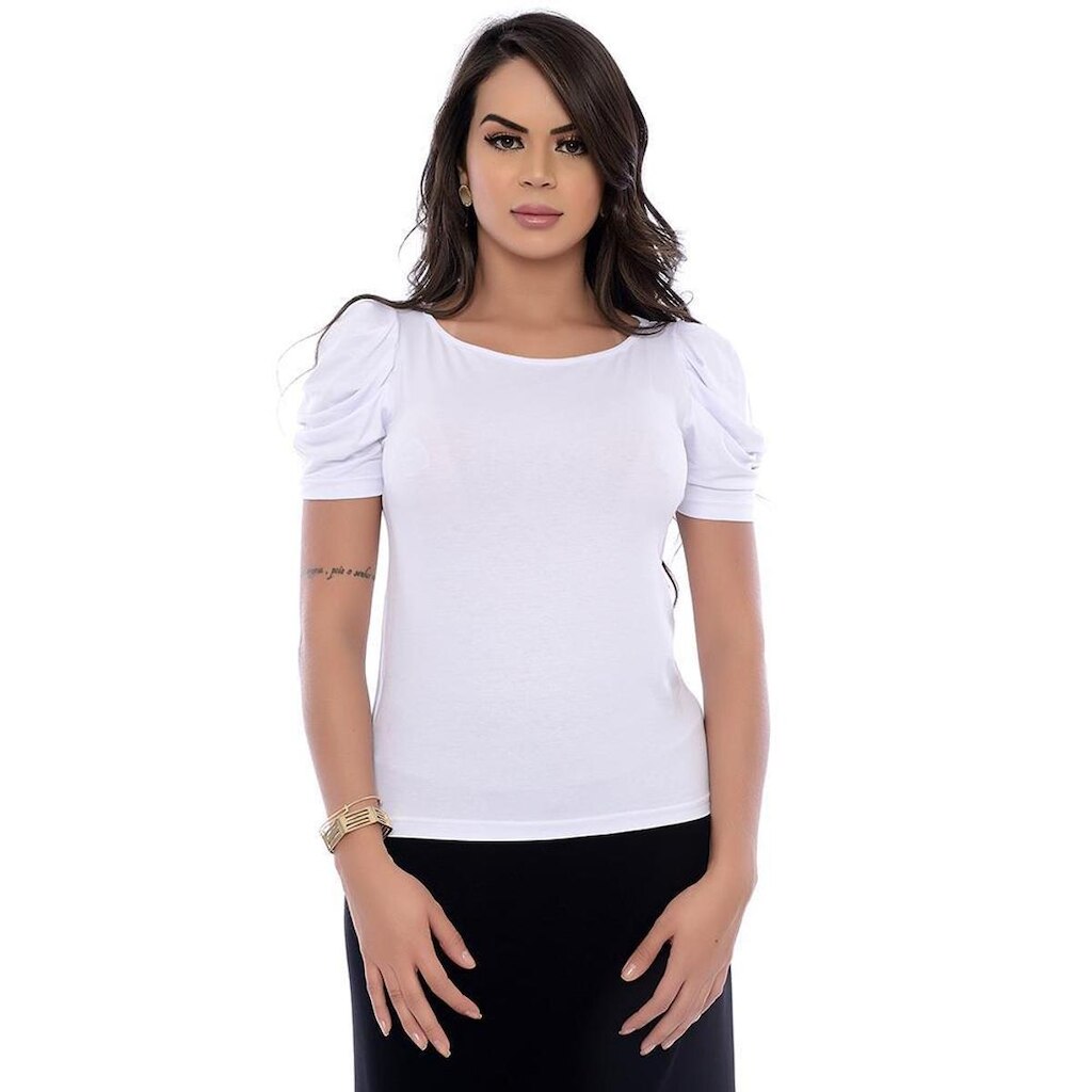 Blusa B’Bonnie Drapeada Feminina