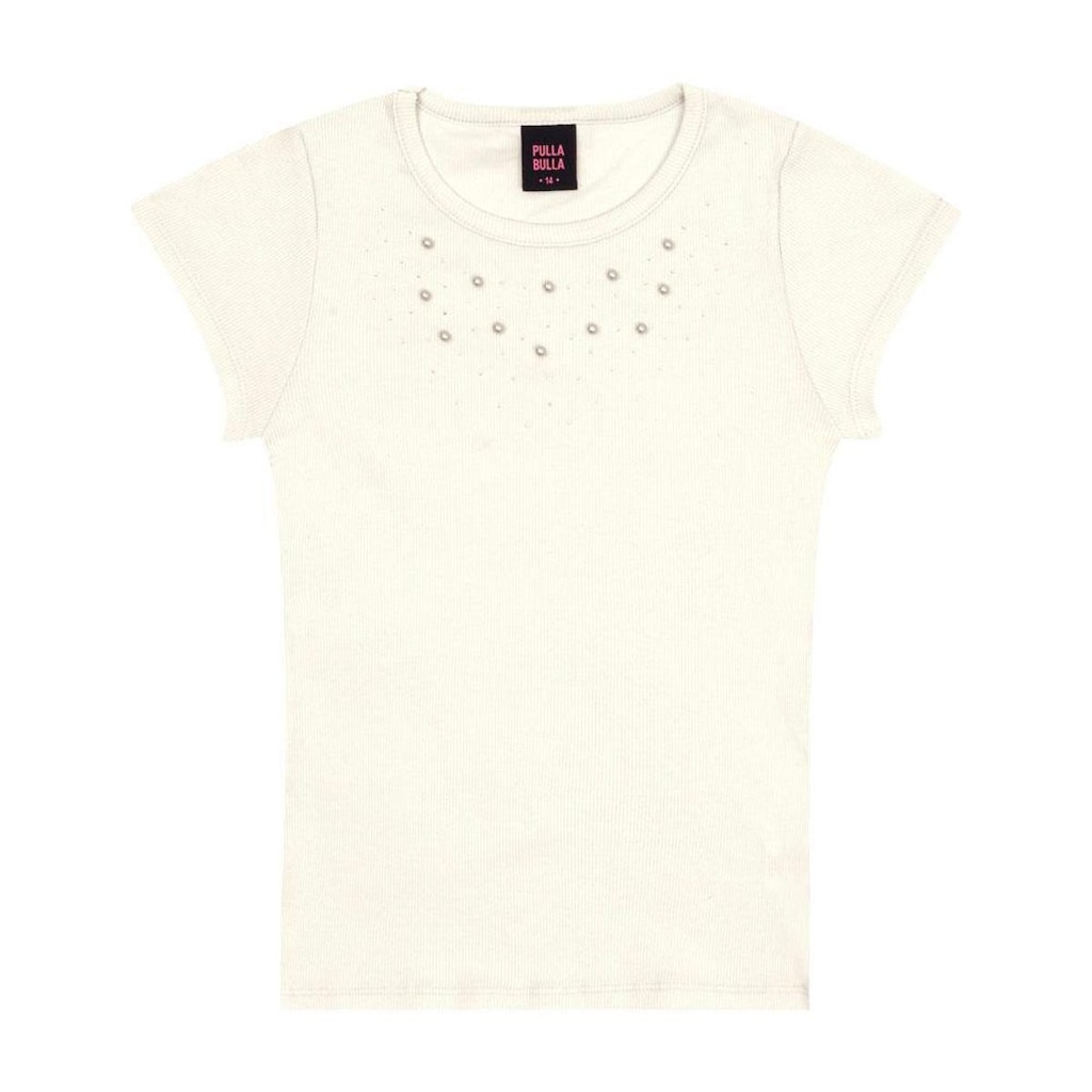 Blusa Bege Juvenil Pulla Bulla Menina - 53506-1271
