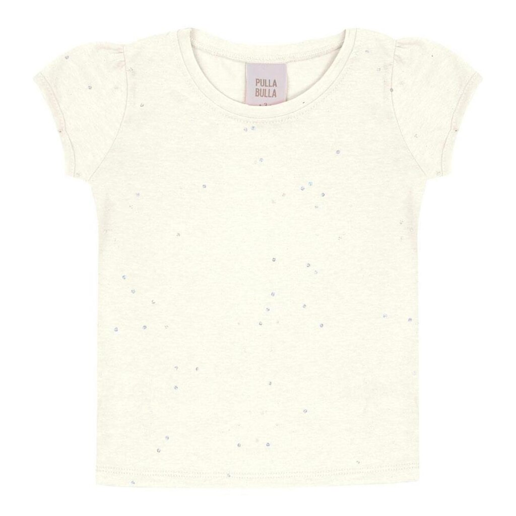 Blusa Bege Primeiros Passos Pulla Bulla Menina - 53305-1356