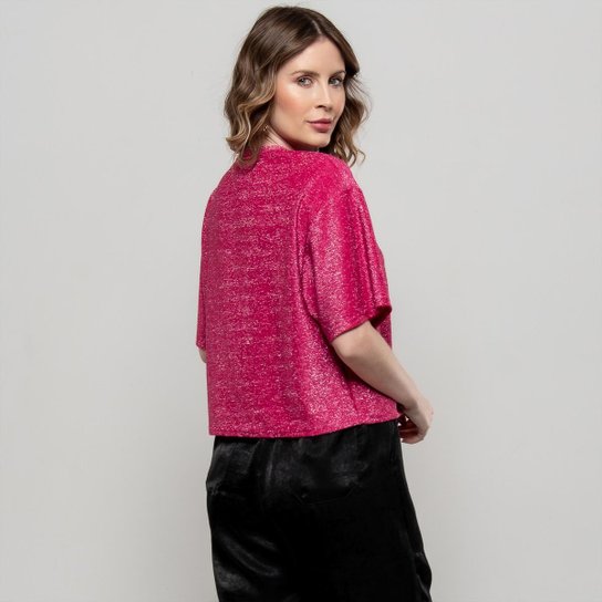 Blusa Bisô Lurex