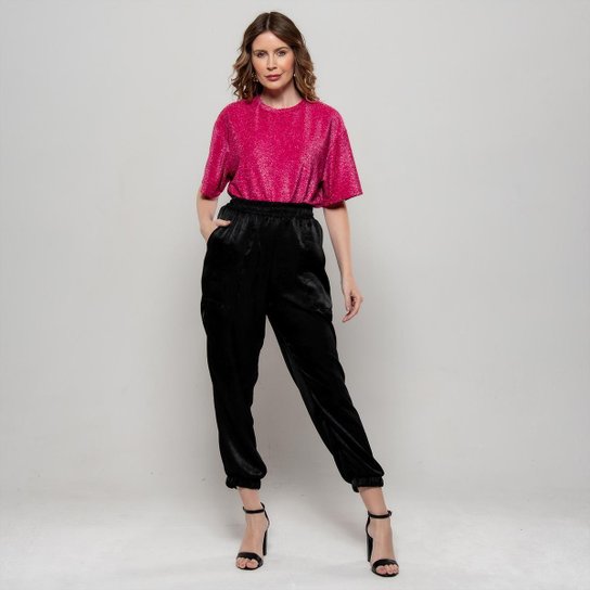 Blusa Bisô Lurex