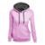 Blusa Blusão Jaqueta Moletom De Frio Feminino Canguru - Rosa