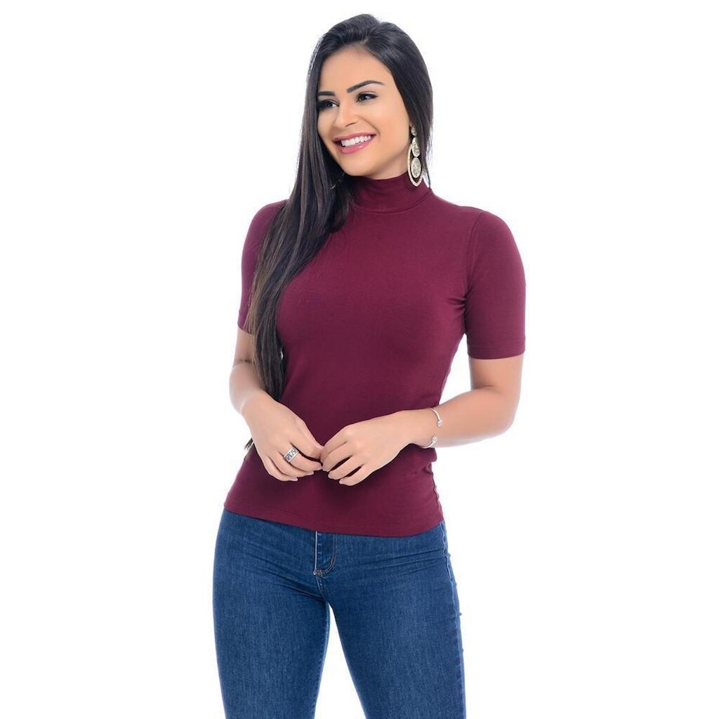 Blusa Cacharrel B’Bonnie M/C Julia Vinho