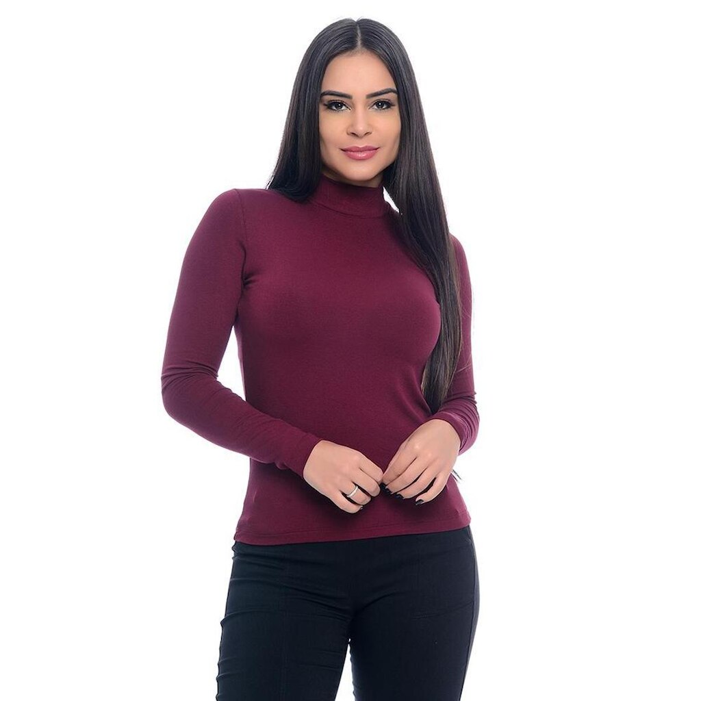 Blusa Cacharrel M/L B'Bonnie Vinho