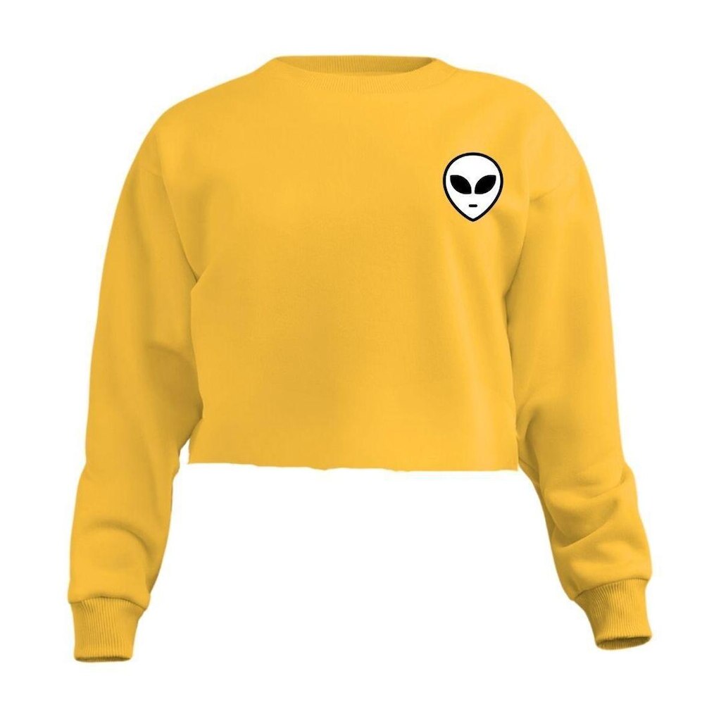 Blusa Calttony Moletom Et Personalizado Feminino