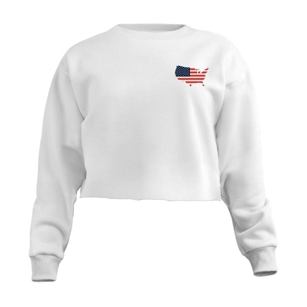 Blusa Calttony Moletom Eua Feminino