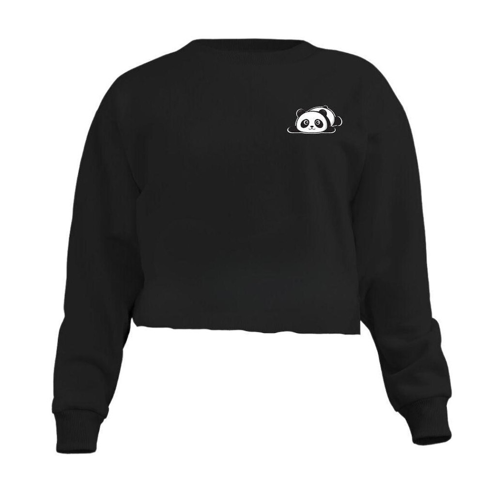 Blusa Calttony Moletom Panda Feminino