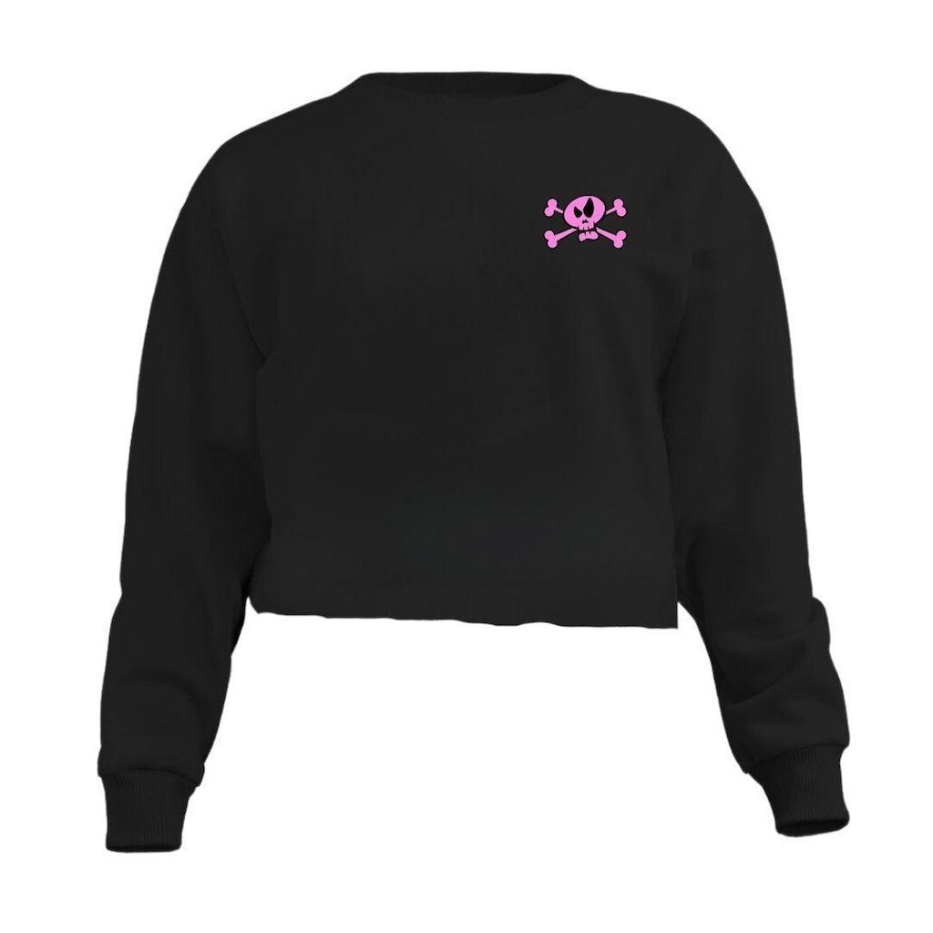 Blusa Calttony Moletom Rock And Roll Feminino
