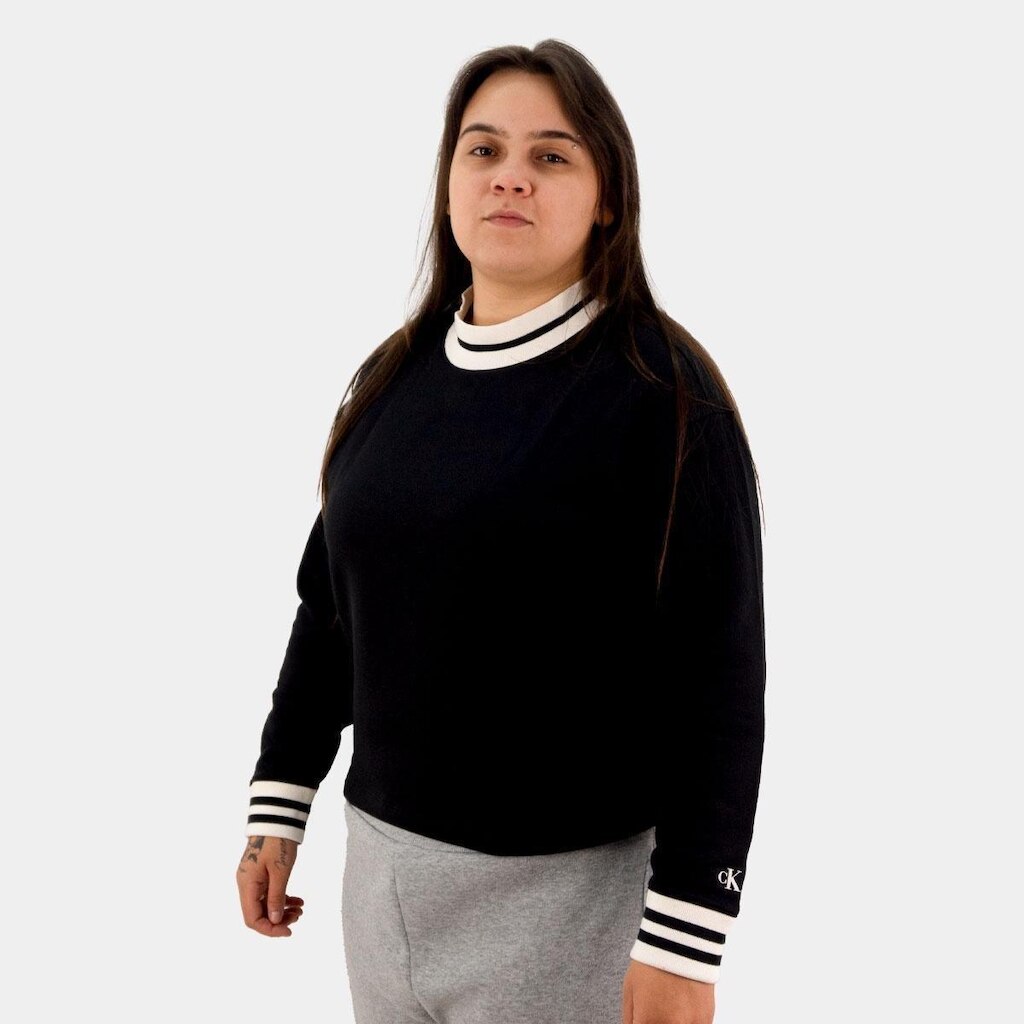 Blusa Calvin Klein Retilinea Feminino
