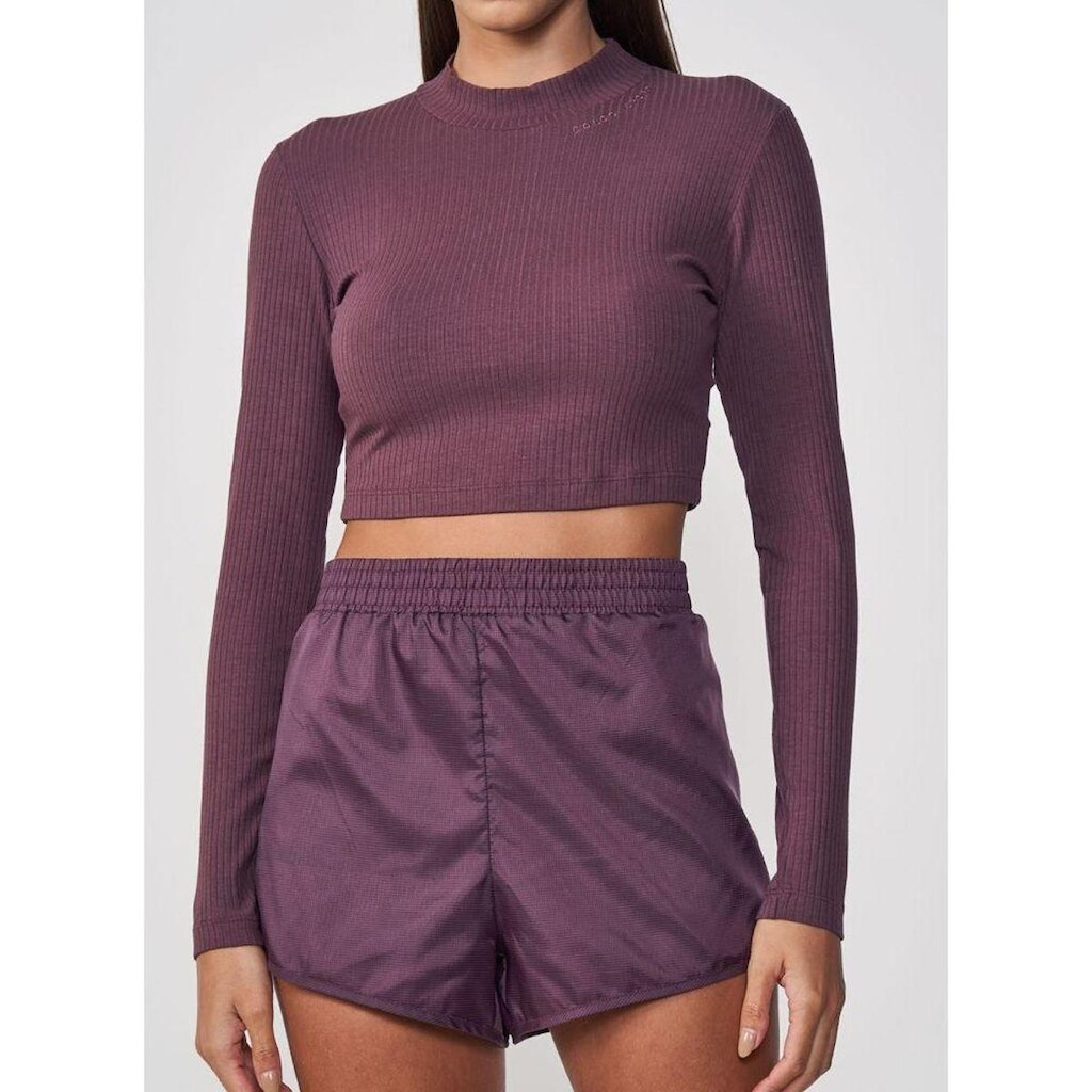 Blusa Canelada Colcci Sport Marrom Evermore