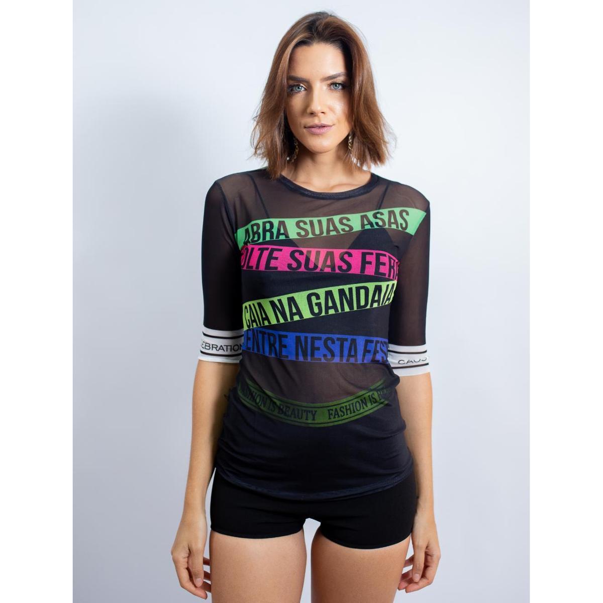 blusa caos