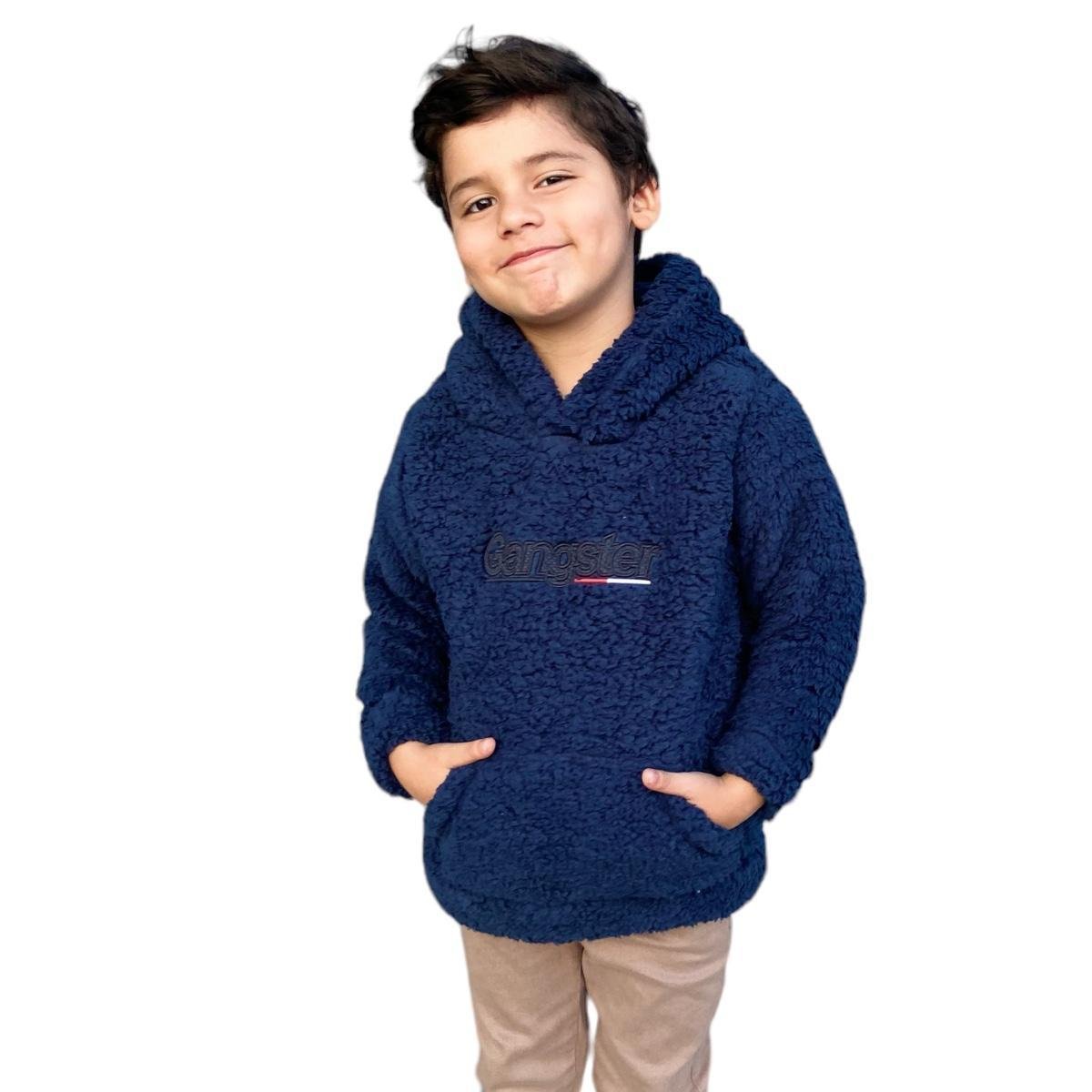 Teddy Casaco Inverno Infantil Masculino Blusa Casaco Infantil