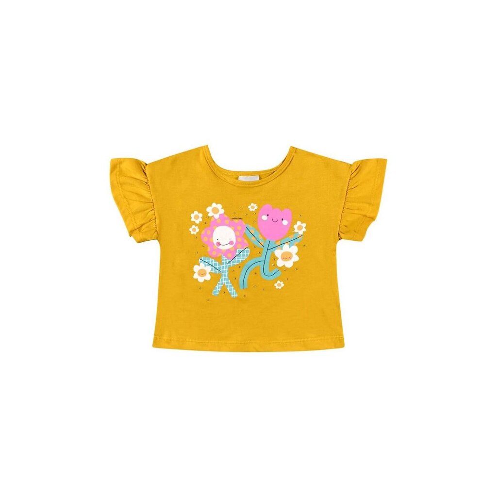 Blusa com Glitter para Bebê Menina Quimby