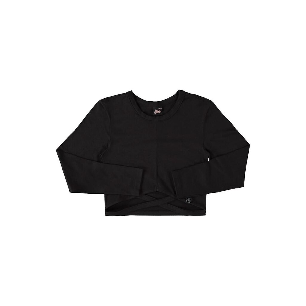 Blusa Cropped Básica em Cotton Juvenil Gloss