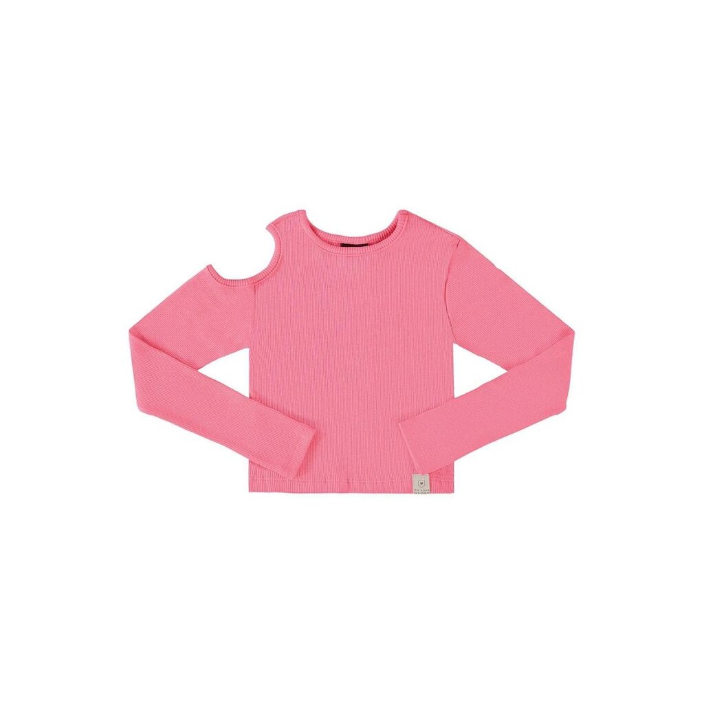 Blusa Cropped Básica em Ribaninha Juvenil Gloss