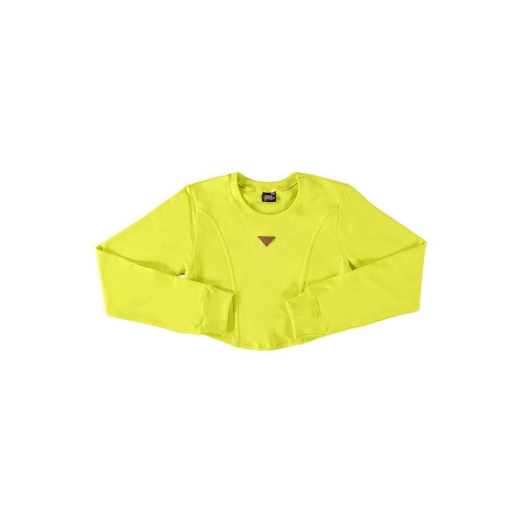Blusa Cropped em Molecotton Juvenil Gloss