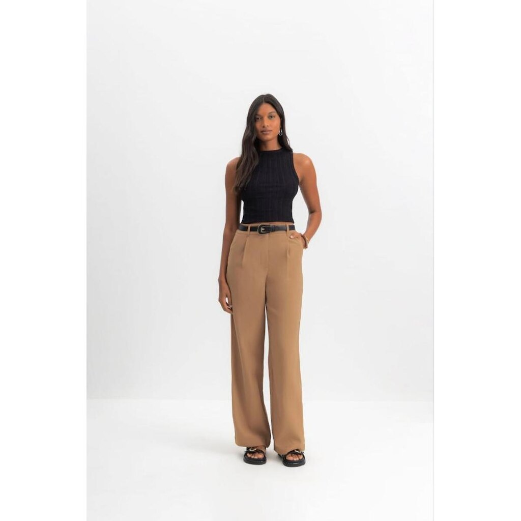 Blusa Cropped Feminina Canelada Essendi