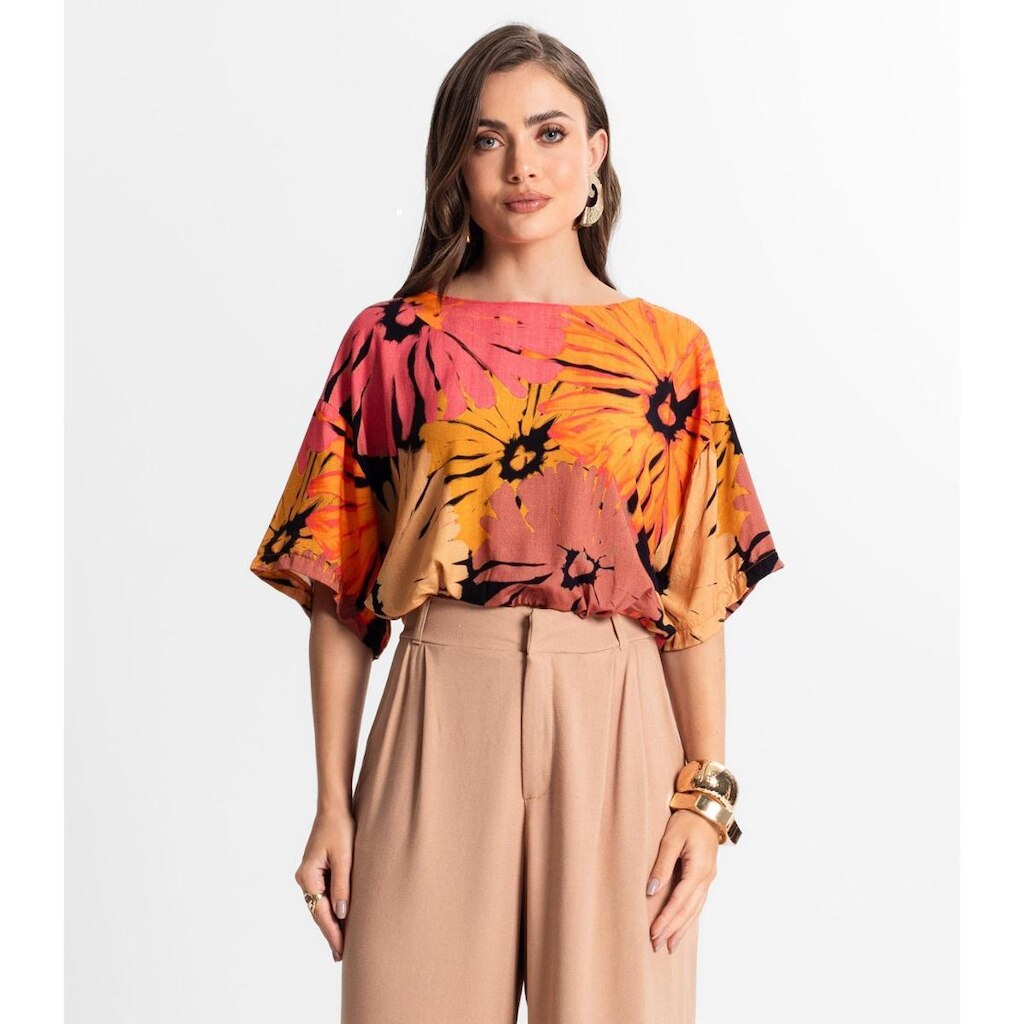 Blusa Cropped Feminina Endless Preto