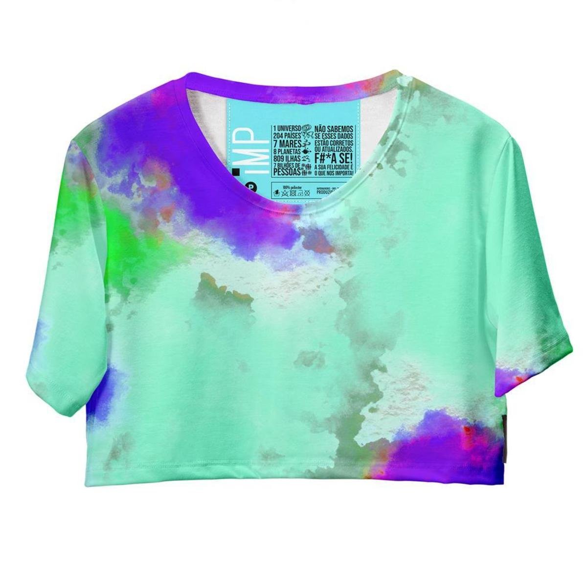 blusa tie dye roxa