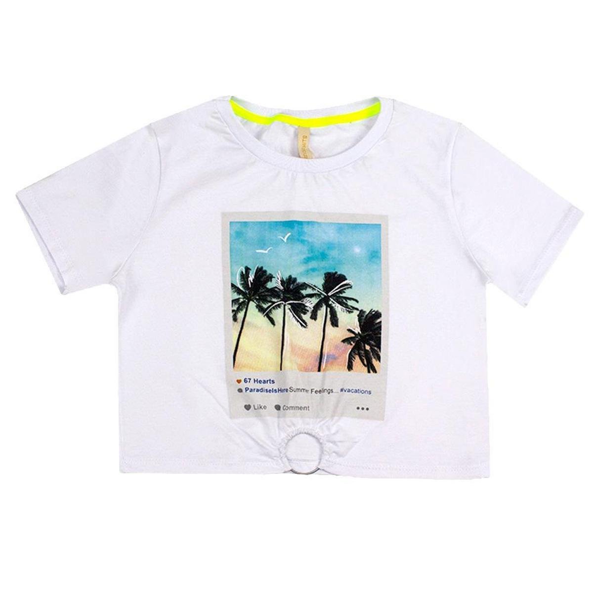 blusa branca lunender