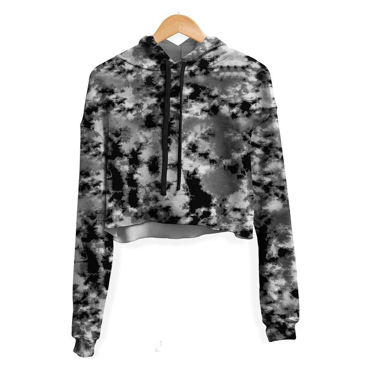 ysl moletom com capuz tie dye