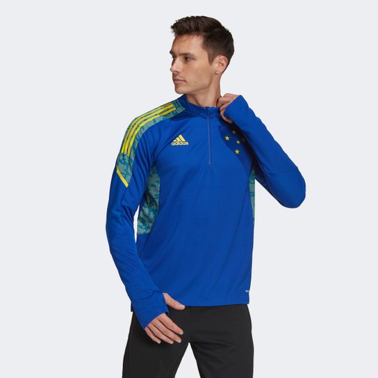 Blusa Cruzeiro Treino 21/22 Adidas Masculina - Azul é ruim? Blusa Cruzeiro Treino 21/22 Adidas Masculina - Azul é boa?