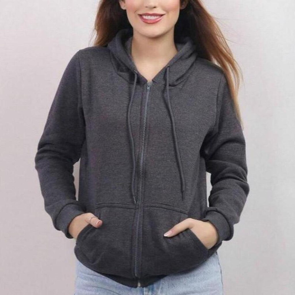 Blusa Cwb Moletom Oversized Canguru Feminino