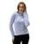Blusa Das Gurias sem Costura 3D Gola Alta - Azul