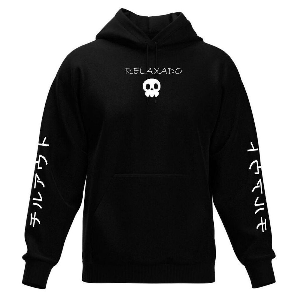 Blusa De Frio Casaco Modelo Canguru Moletom Com Capuz