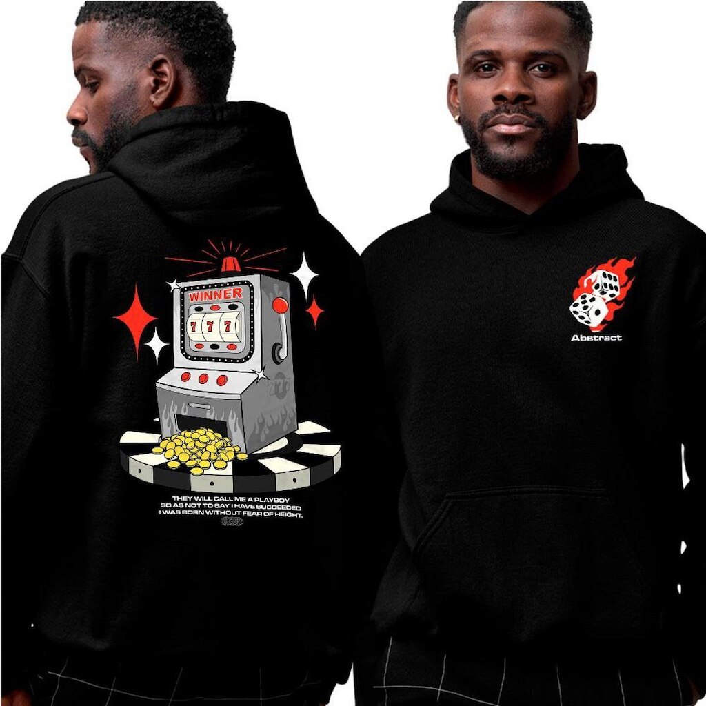 Blusa De Frio Moletom‎ Abstract Game They Will Playboy