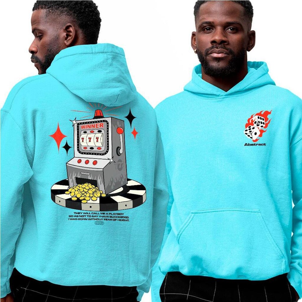 Blusa De Frio Moletom‎ Abstract Game They Will Playboy