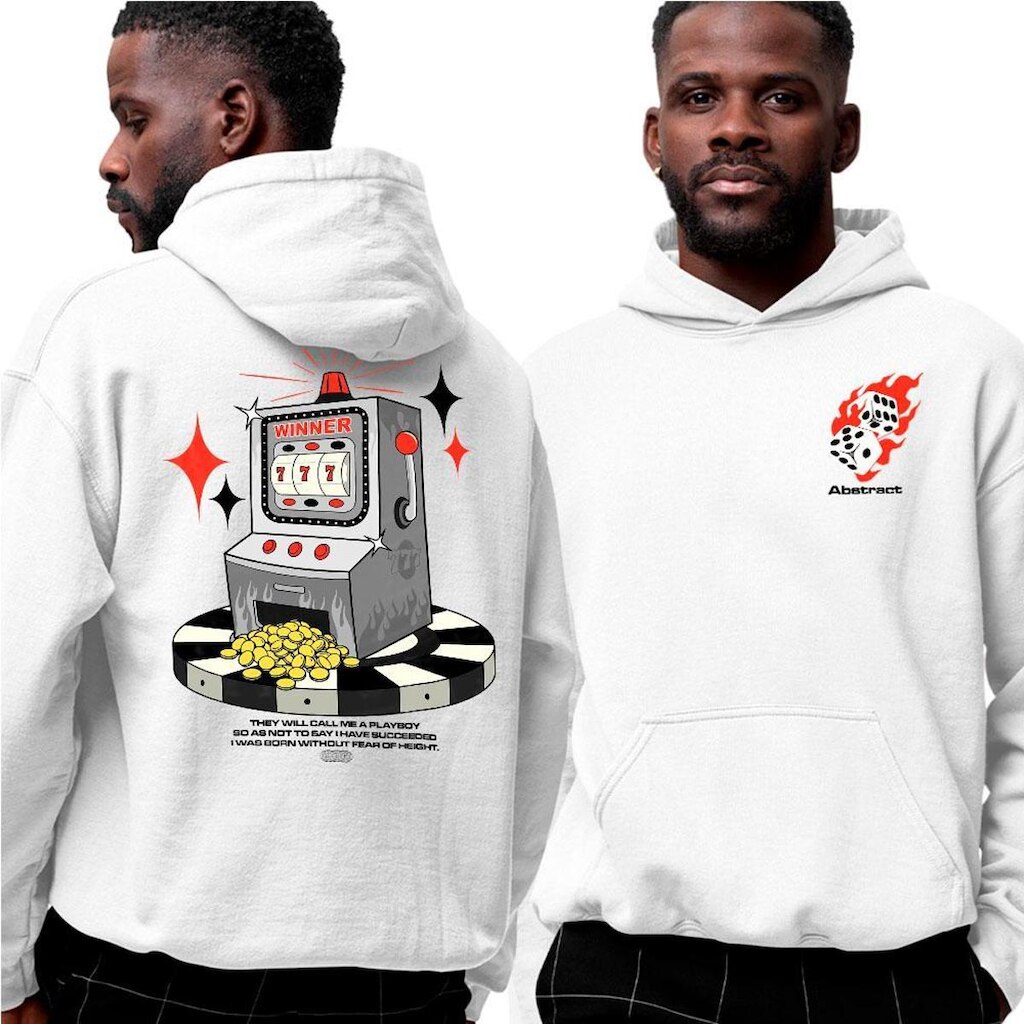 Blusa De Frio Moletom‎ Abstract Game They Will Playboy