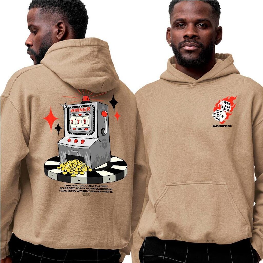 Blusa De Frio Moletom‎ Abstract Game They Will Playboy