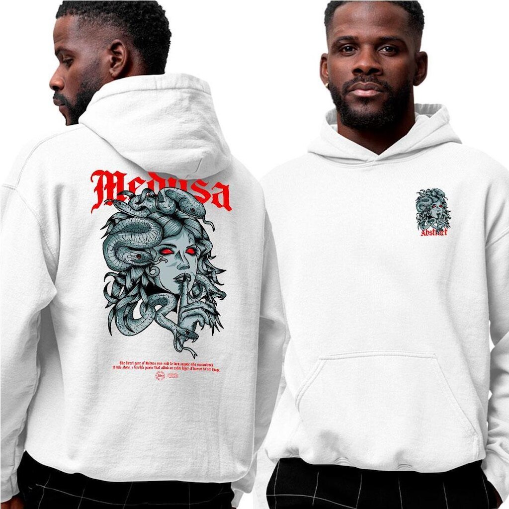 Blusa De Frio Moletom‎ Abstract Medusa Mythology Terrible