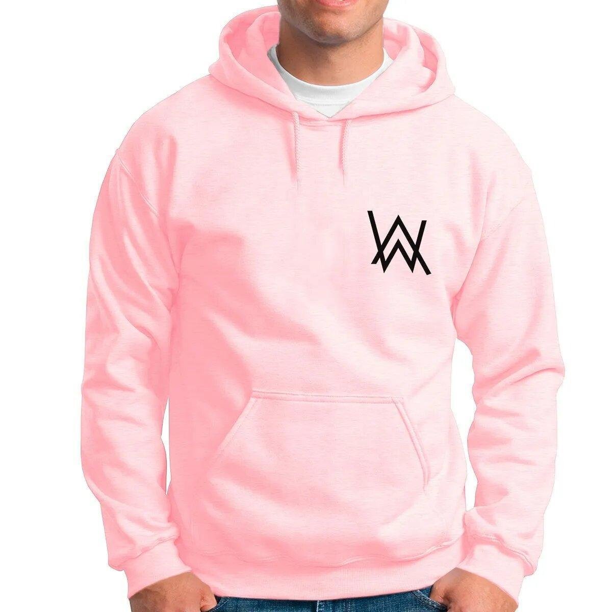 Blusa De Frio Moletom Canguru Alan Walker em Algodão Menor preço em Blusa De Frio Moletom Canguru Alan Walker em Algodão