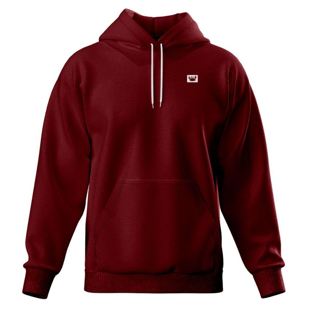 Blusa de Frio Moletom Canguru com Capuz Macio Relaxado Siri