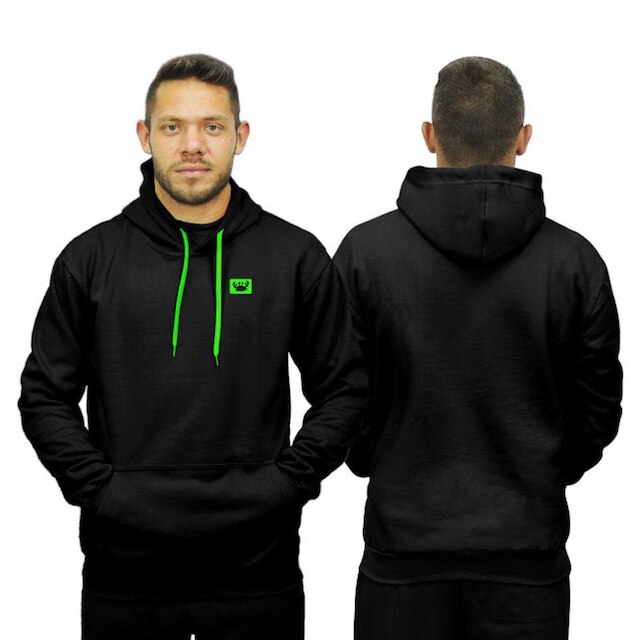 Blusa de Frio Moletom Canguru com Capuz Macio Relaxado Siri
