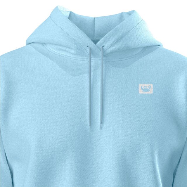 Blusa de Frio Moletom Canguru com Capuz Macio Relaxado Siri
