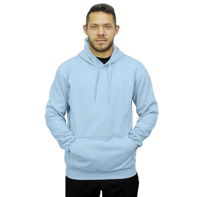 Blusa de Frio Moletom Canguru com Capuz Macio Relaxado Siri